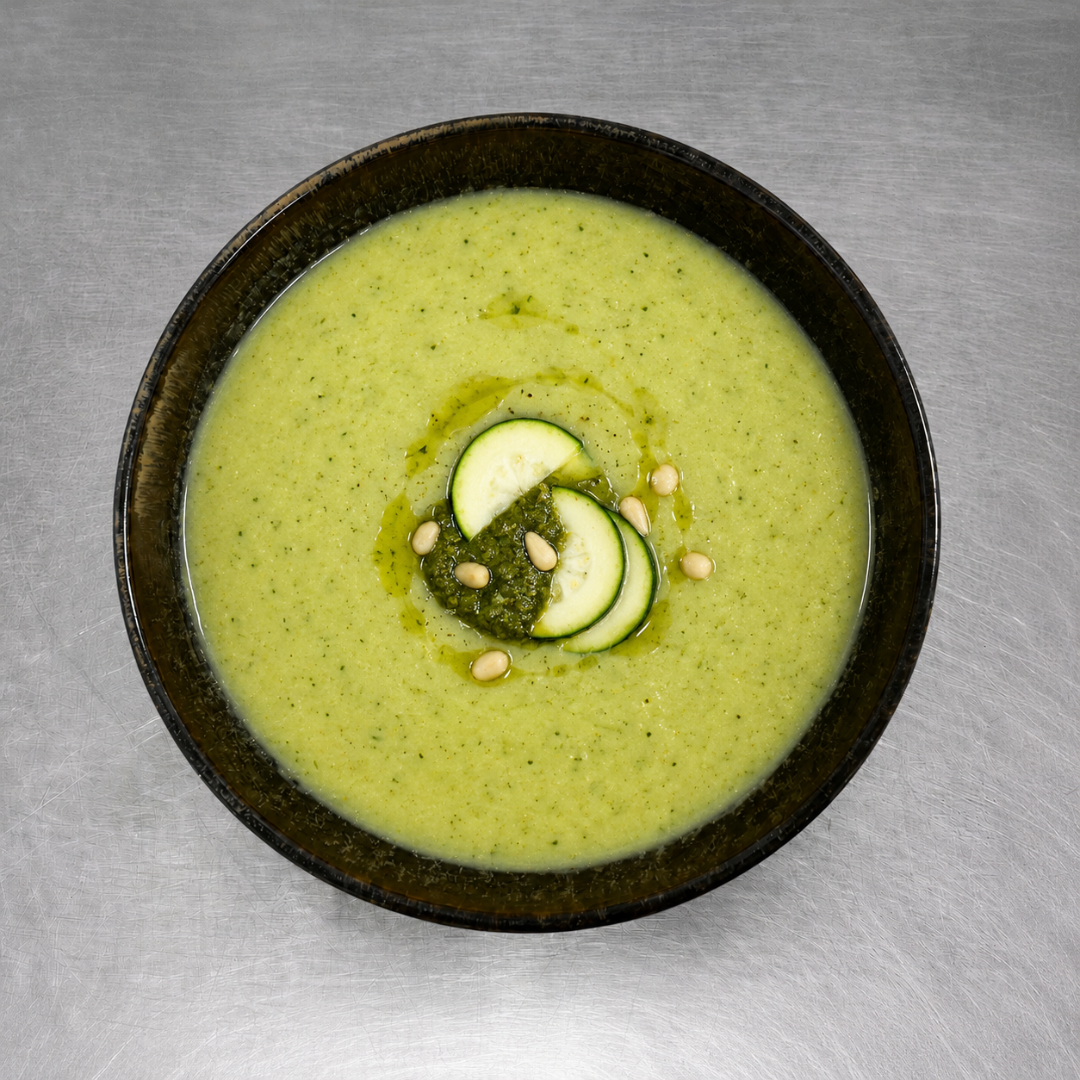 Zucchini and pesto soup - Small - 240ml